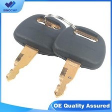 2PCS Ignition Key H800 For Hitachi Excavator Heavy Equipment with OEM LOGO
