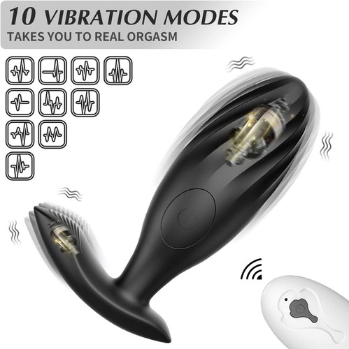 Vibrating butt plug - vibrating,