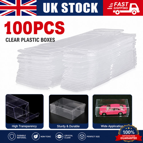 100 pack clear pvc - 100,