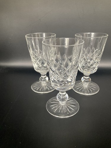 Set three edinburgh crystal - set,