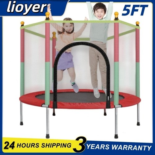 5ft kid trampoline with - with, safety