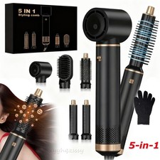 5 in 1 hairstyler round brush hair dryer hair dryer, airstyler curling iron 3 courses DE