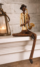  Jazz Band Saxophonist Sitting