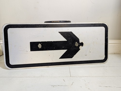 Vintage arrow road sign route - arrow,