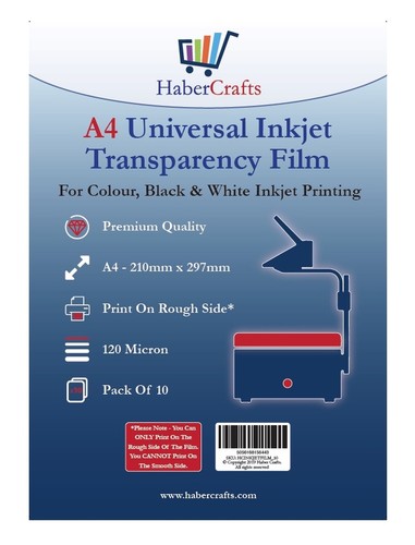 Universal inkjet transparency - inkjet,