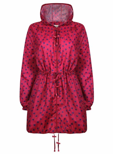 Ladies womens printed kagoul - ladies,