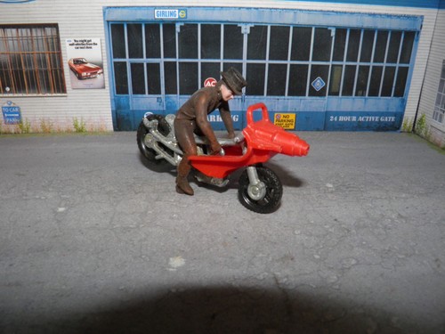 Vintage corgi spiderman bike - vintage,