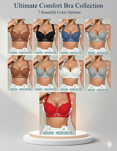 Ladies full cup underwired bra - ladies,