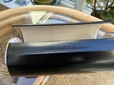 Bulgari sunglasses case (cylinder)