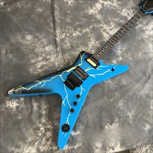 Custom dimebag darrell - darrell, blue