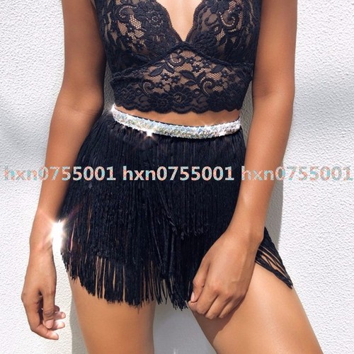 Belly dance hip scarf - scarf, tassel