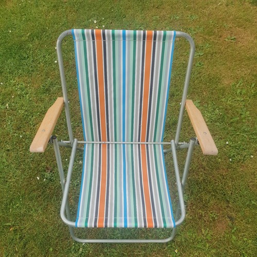 Vintage retro folding striped - vintage,