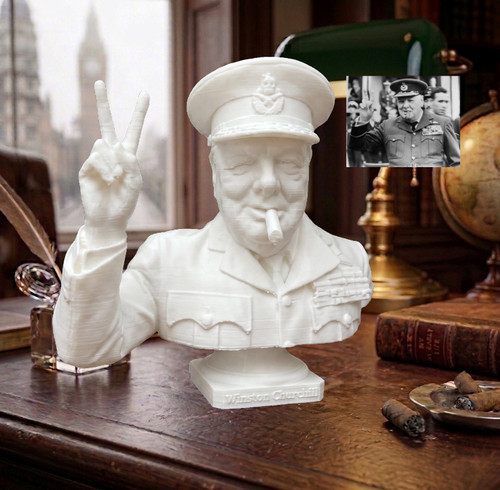 Winston churchill victory - victory, bust