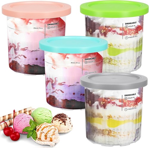 Ginoya ice cream pint - pint, clear