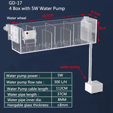 Fish Tank Waterfall Filter Box