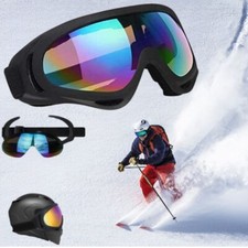 Winter Ski Goggles Adult Men Women UV400 Protection with Anti-Fog Dual Lens UK