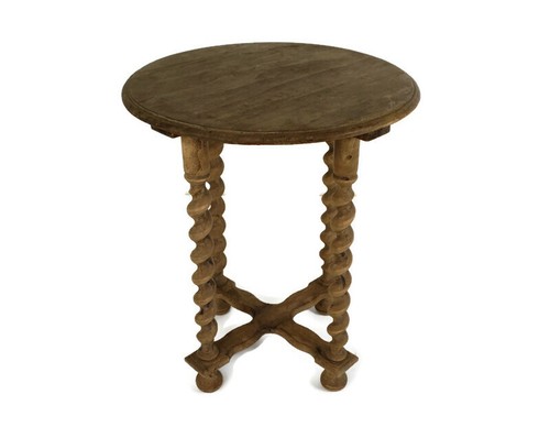 Barley twist wooden side - barley,