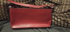 red leather DKNY