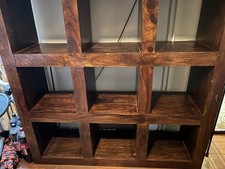 Solid Sheesham Cube Shelving