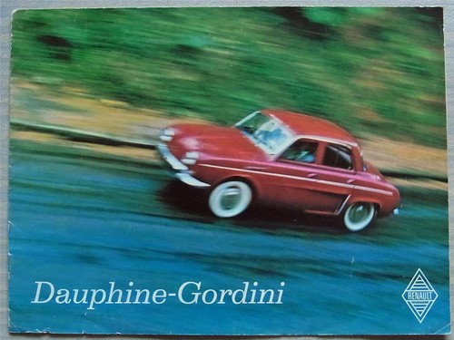 Renault dauphine gordini car - dauphine,