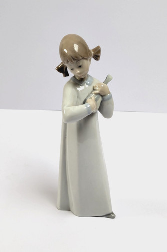 Lladro girl with - lladro,