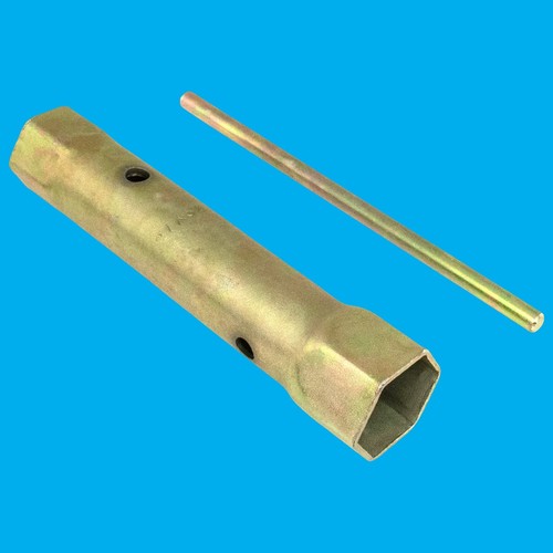 Tubular box tap spanner - box,