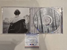 Taylor Swift Signed Autograph Folklore CD Album PSA authenticated