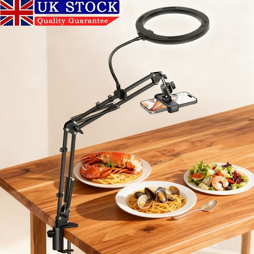 Overhead phone mount with - mount, ring