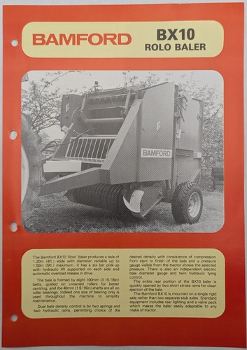 Original bamford bx10 roto - bamford,