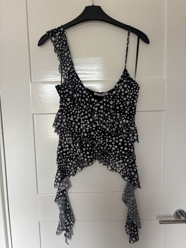 Zara black white polka - polka, dot