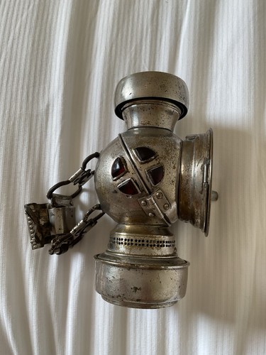 Vintage rare french oil lamp - vintage,