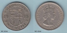 Mauritius 1 Rupee 1975 (Elizabeth II) Coin