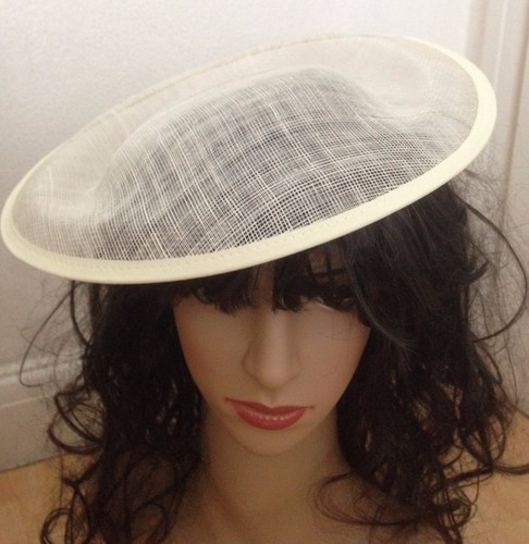 Hat sinamay dipped base - base, cm