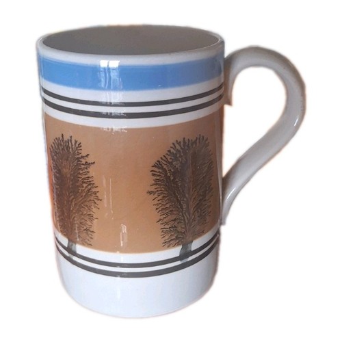 Mochaware pint blue brown - pint,