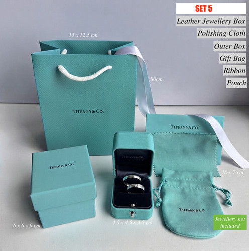Tiffany pair ring box gift - pair,