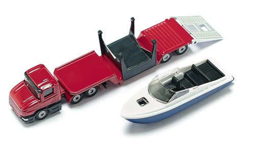 Lorry truck carrier boat - lorry/truck, +