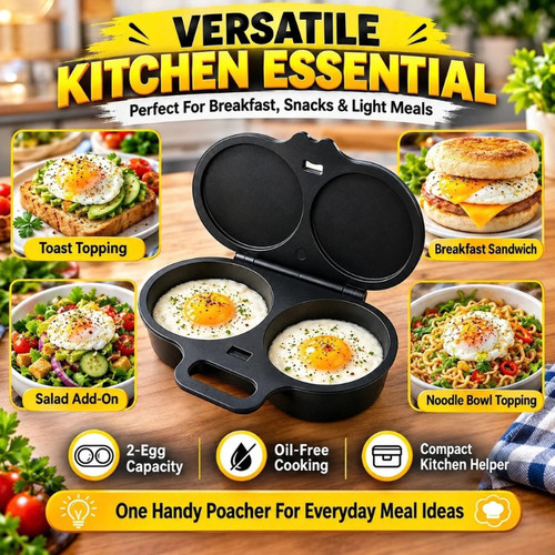 Microwave egg poacher with lid - microwave,