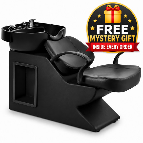 Salon shampoo bowl chair - bowl, set