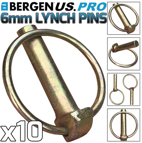 Lynch pins 10x 6mm linchpin - lynch,