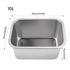 2-in-1 Stainless Steel Dish