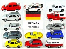 Special Matchbox Size SuperFast Famous GERMAN CARS from MB, REALTOYS & WELLY VGC