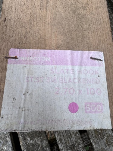 Slate roofing hooks x 100 - roofing, 2.7