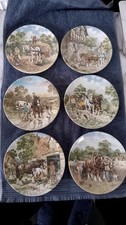 6 Wedgewood Plates From The