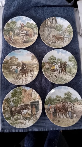 Wedgewood plates from the - 6,