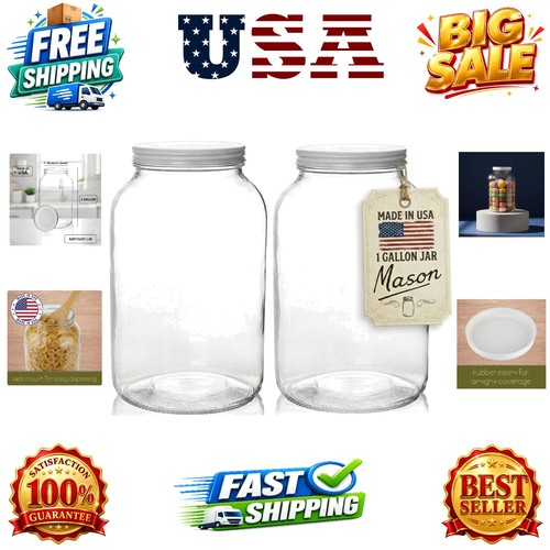 Gallon glass jar - glass,