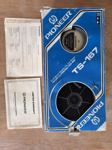 Pioneer 167 car - pioneer, ts-167