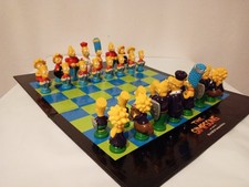 The Simpsons 3D Chess Set By