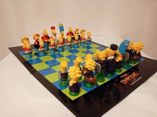 The simpsons chess set by - 3d,