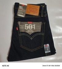 LEVIS RINSE 501 ORIGINAL REGULAR NAVY BLUE FIT JEANS IN ALL SIZES WITH FREE SHIP