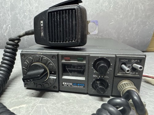 Icom 240 vhf transceiver - icom, ic-240